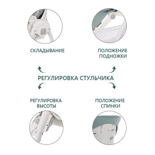 Стульчик для кормления Martin Noir TODY LUX Pine Green (Тоди Люкс Зеленый)