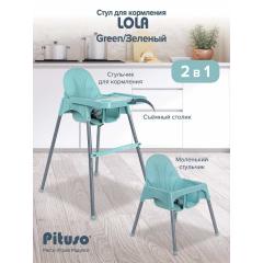 Стульчик для кормления PITUSO LOLA Green Зеленый