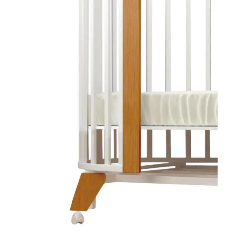 Детская кровать-трансформер INDIGO София 6 в 1 / 106601-6 (белый/натуральный)