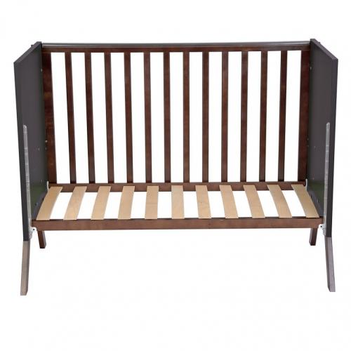 Детская кроватка Polini Kids Porto 1300 / 0002571.174 (белый/дуб крафт золотистый) быстросъемная стенка