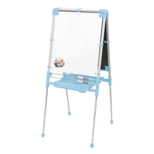 Мольберт детский Ника ДЗМ1/ГЛ (голубой) Двусторонний