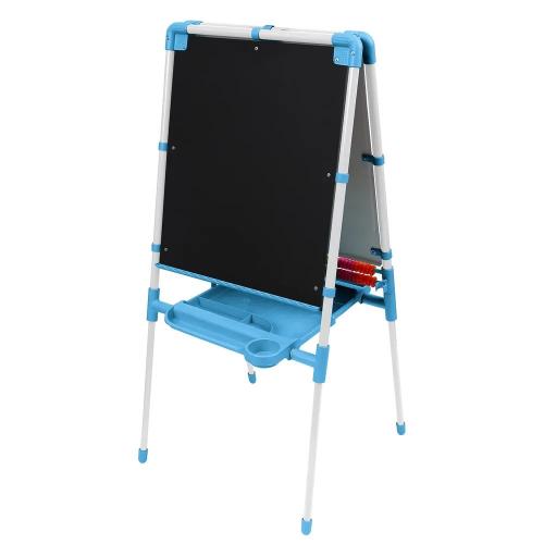 Мольберт детский Ника ДЗМ1/ГЛ (голубой) Двусторонний