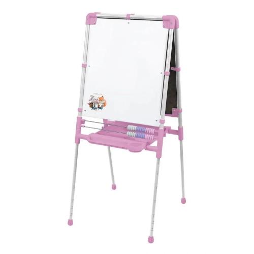 Мольберт детский Ника Двусторонний ДЗМ1/РЗ (розовый)