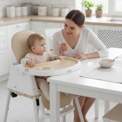 Стульчик для кормления NINO Chow / YY2-2 (бежевый)