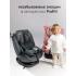 Автокресло Martin noir ProFit Mouse Grey Isofix (поворот на 360) (с зайчиком) Графит