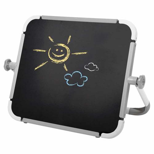 Доска знаний настольная двусторонняя НИКА Серый НДЗ/С