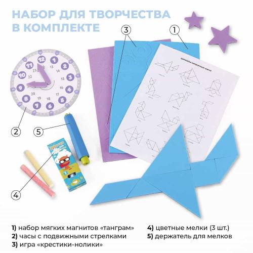 Доска знаний настольная двусторонняя НИКА Серый НДЗ/С