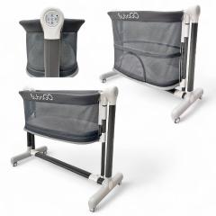 Колыбель детская BubaGo Virelle BG 172-1 / Серый