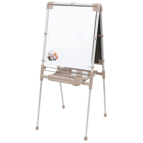 Мольберт детский Растущий Ника ДЗМ2/БЖ двусторонний Бежевый