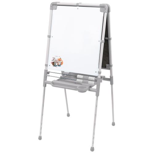 Мольберт детский Растущий Ника ДЗМ2/СР двусторонний Серый