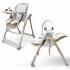 Стульчик для кормления Bubago Frida BG 174-2 Бежевый / Качели, игрушки