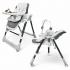 Стульчик для кормления Bubago Frida BG BG 174-1 Серый / Качели, игрушки
