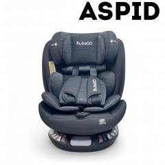 Автокресло Bubago Aspid BG 170-1 Черный (0-36 кг) (Isofix, поворот 360)