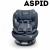 Автокресло Bubago Aspid BG 170-1 Черный (0-36 кг) (Isofix, поворот 360)