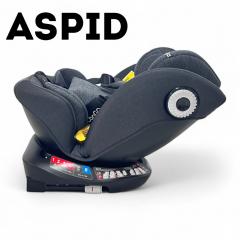 Автокресло Bubago Aspid BG 170-2 Серый (0-36 кг) (Isofix, поворот 360)