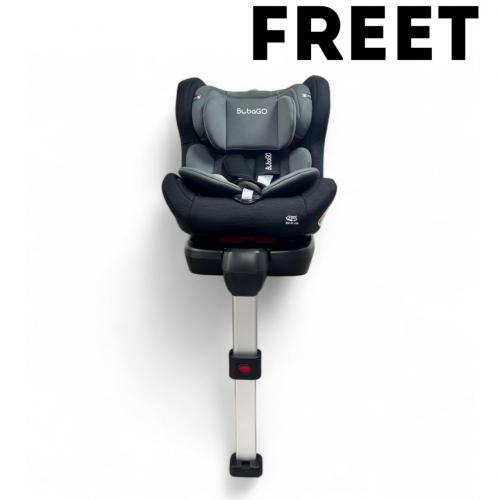 Автокресло Bubago Freet BG 178-1 Черный (0-36 кг) (Isofix, поворот 360, с упором в пол)