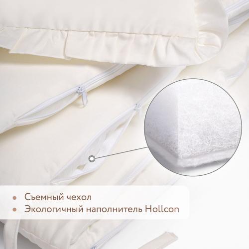 Бортик для кроватки Perina Lovely Dream ЛД1/4-04.1 Айвори