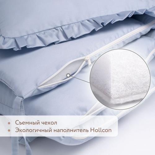 Бортик для кроватки Perina Lovely Dream ЛД1/4-04.10 Голубой