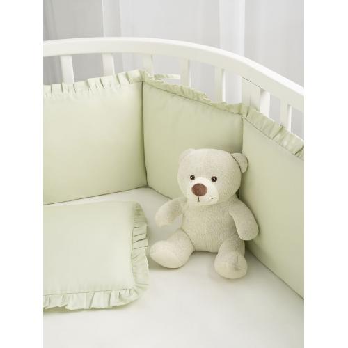 Бортик для кроватки Perina Lovely Dream ЛД1/4-04.11 Фисташковый
