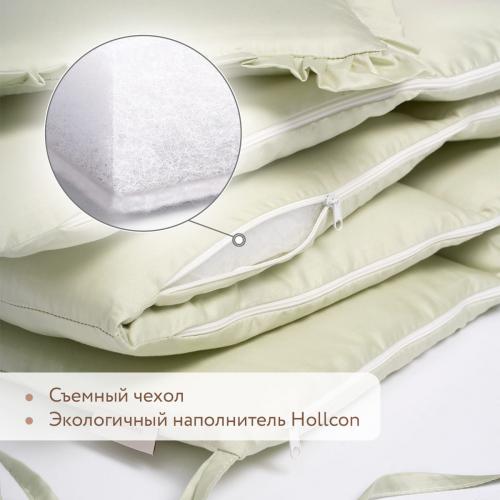 Бортик для кроватки Perina Lovely Dream ЛД1/4-04.11 Фисташковый