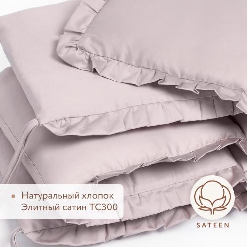 Бортик для кроватки Perina Lovely Dream ЛД1/4-04.6 Серый