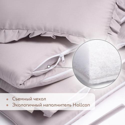 Бортик для кроватки Perina Lovely Dream ЛД1/4-04.6 Серый