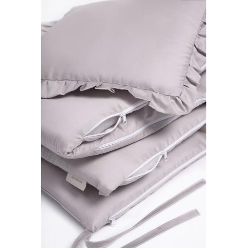 Бортик для кроватки Perina Lovely Dream ЛД1/4-04.6 Серый