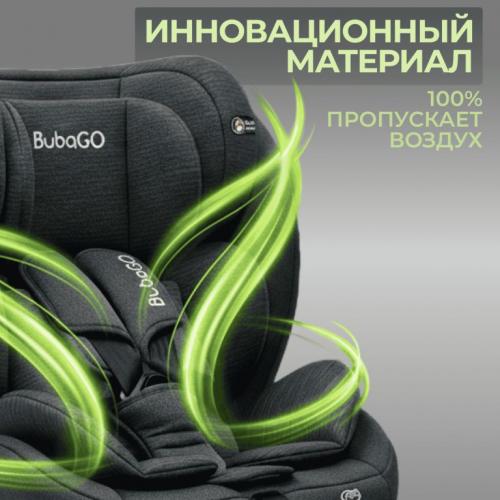 Автокресло Bubago Aspid BG 170-2 Серый (0-36 кг) (Isofix, поворот 360)
