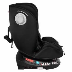 Автокресло Pituso Roys + Plus 0-36 кг IsoFix Black, black Inlay / Черный, Черный вкладыш