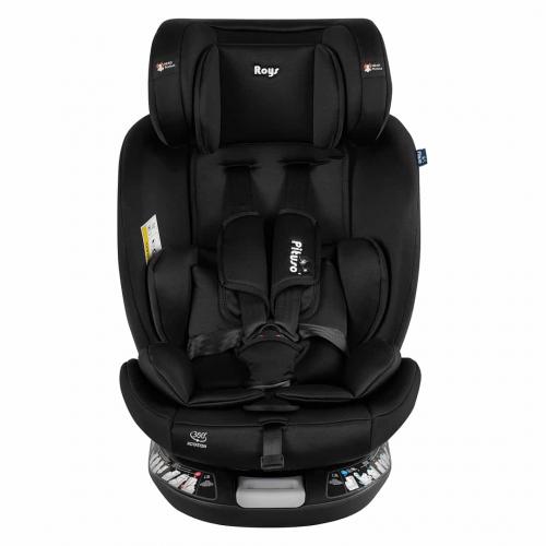 Автокресло Pituso Roys + Plus 0-36 кг IsoFix Black, black Inlay / Черный, Черный вкладыш