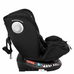 Автокресло Pituso Roys + Plus 0-36 кг IsoFix Black, black Inlay / Черный, Черный вкладыш