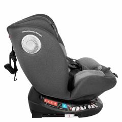Автокресло Pituso Roys + Plus 0-36 кг IsoFix Dark grey, grey Inlay / Т.серый, Серый вкладыш