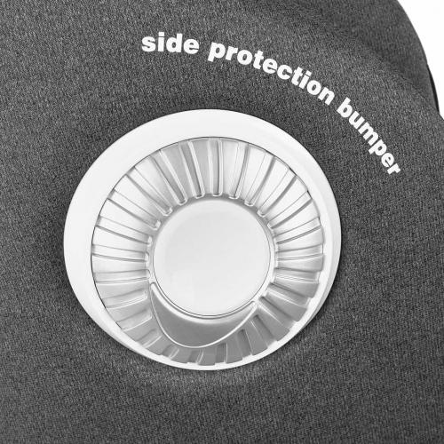 Автокресло Pituso Roys + Plus 0-36 кг IsoFix Dark grey, grey Inlay / Т.серый, Серый вкладыш