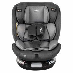 Автокресло Pituso Roys + Plus 0-36 кг IsoFix Dark grey, grey Inlay / Т.серый, Серый вкладыш