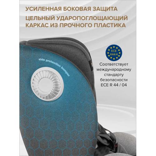 Автокресло Pituso Roys + Plus 0-36 кг IsoFix Dark grey, grey Inlay / Т.серый, Серый вкладыш