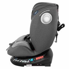 Автокресло Pituso Roys + Plus 0-36 кг IsoFix Dark grey, grey Inlay / Т.серый, Серый вкладыш