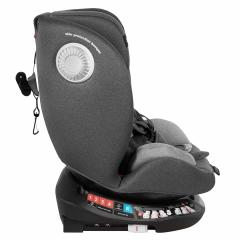 Автокресло Pituso Roys + Plus 0-36 кг IsoFix Dark grey, grey Inlay / Т.серый, Серый вкладыш