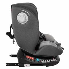 Автокресло Pituso Roys + Plus 0-36 кг IsoFix Dark grey, grey Inlay / Т.серый, Серый вкладыш