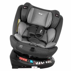 Автокресло Pituso Roys + Plus 0-36 кг IsoFix Dark grey, grey Inlay / Т.серый, Серый вкладыш