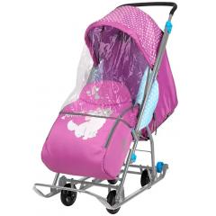 Cанки-коляска Ника DISNEY BABY 1 Мари орхидея DB1/1