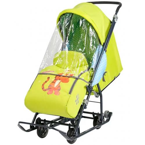 Cанки-коляска Ника DISNEY BABY 1 Тигруля лимонный DB1/3