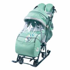 Cанки-коляска Ника НИКА ДЕТЯМ 7 Мятный НД7-4/2