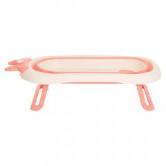 Ванночка складная PITUSO FG1123 Pink Персик 91 см (слив, термометр)