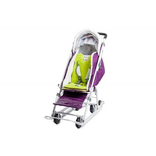 Cанки-коляска Ника DISNEY BABY 2 Винни баклажан DB2/1