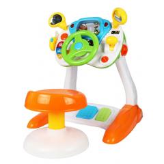 Игровой набор Умный водитель, Руль 1712 (свет, звук)