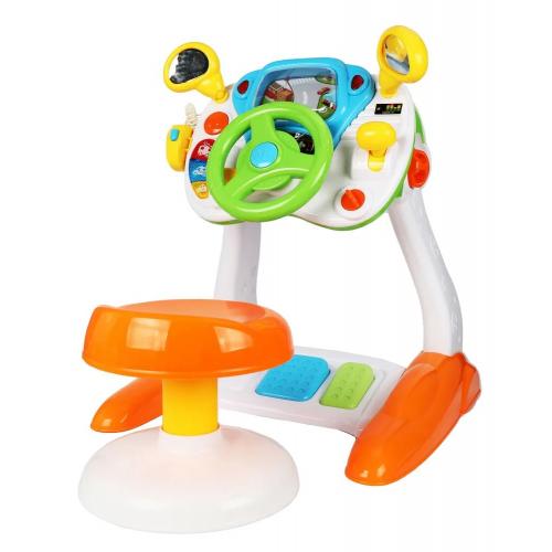 Игровой набор Умный водитель, Руль 1712 (свет, звук)