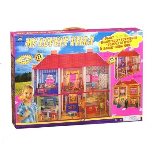 Детский игрушечный кукольный домик My Lovely Villa 6983