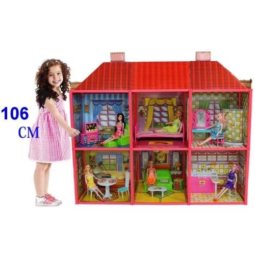 Детский игрушечный кукольный домик My Lovely Villa 6983