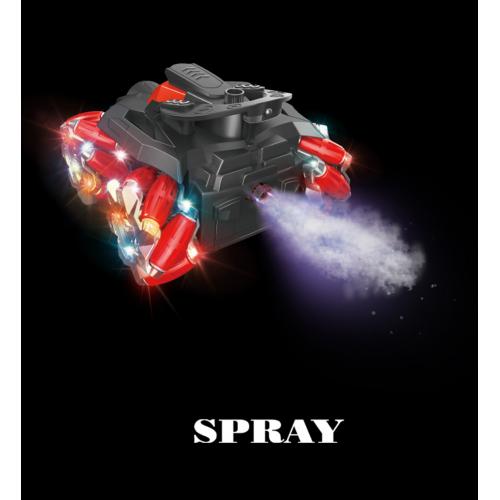 Машинка на радиоуправлении ,вращение на 360 градусов, свет, звук, пар SY056A (р/у)