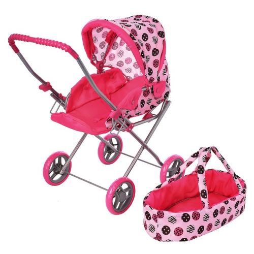 Коляска для кукол Melobo/Melogo 9391 - М1703 Кружочки